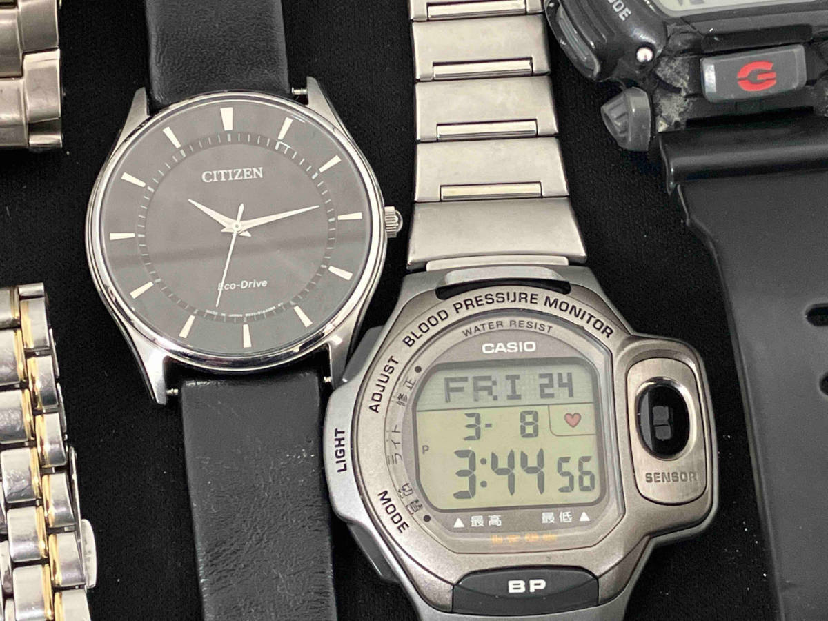 ジャンク ジャンク国産腕時計まとめ売り まとめて15点 CASIO、CITIZEN、SEIKOの画像7