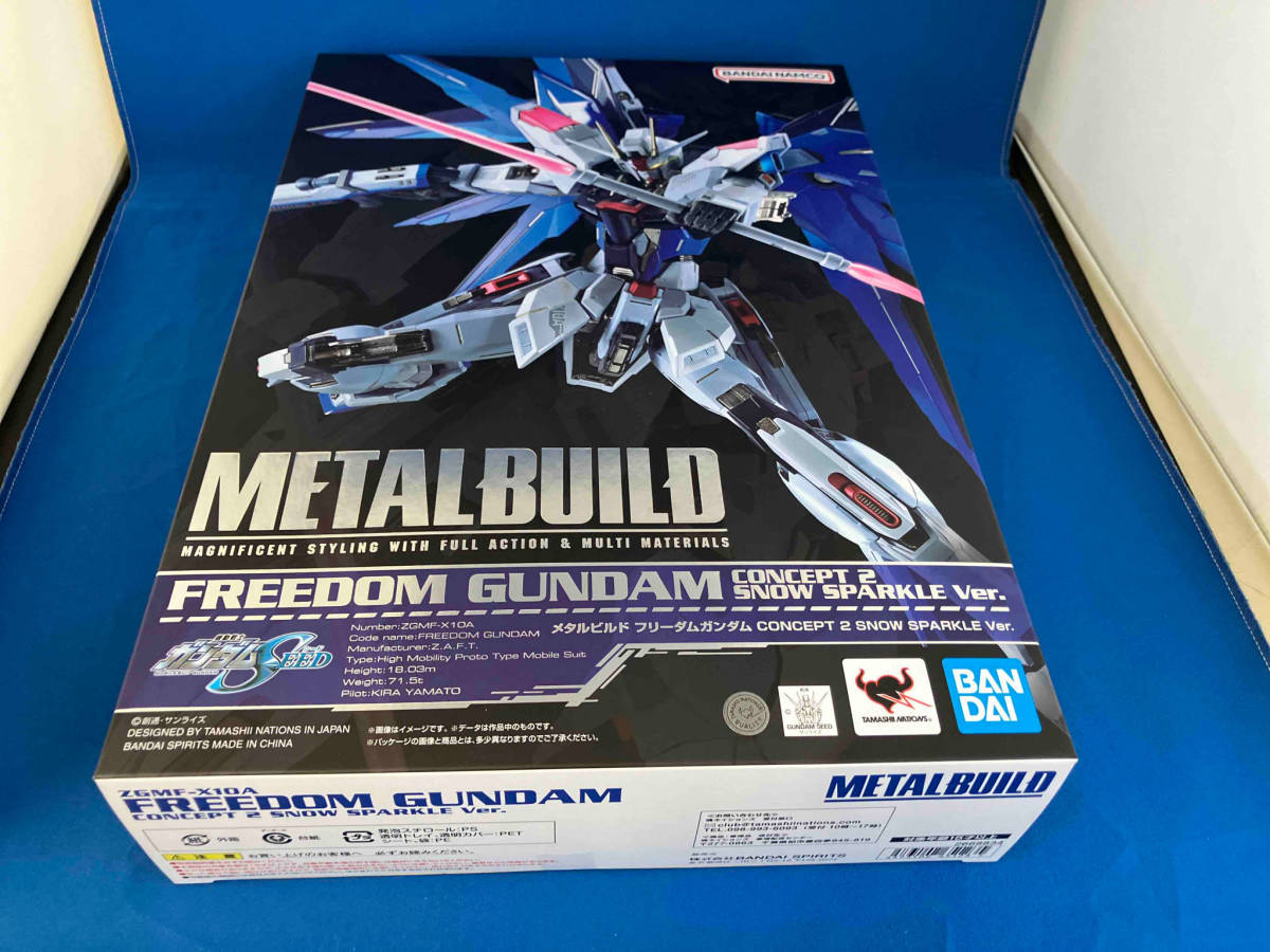 METAL BUILD フリーダムガンダム CONCEPT 2 SNOW SPARKLE Ver. TAMASHII NATION 2023 開催記念 イベント限定 機動戦士ガンダムSEED_画像3