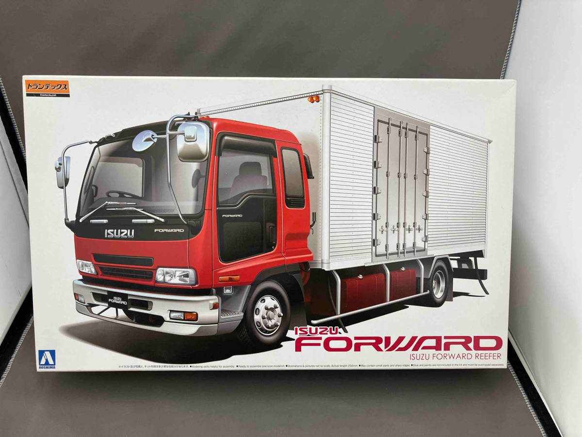 プラモデル アオシマ 1/32 いすず フォワード 冷凍車 342最終型 ミドルフレイト No.04