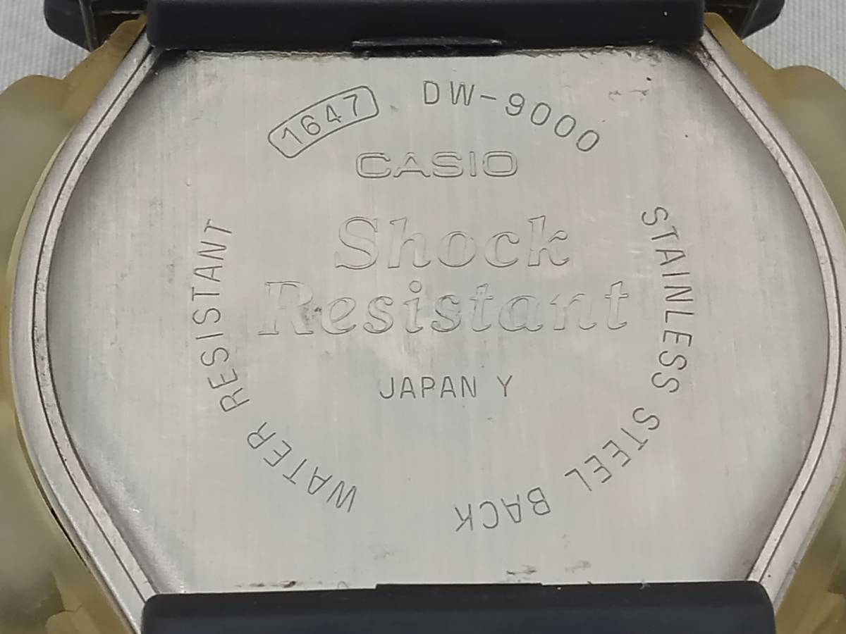 CASIO G-SHOCK DW-9000-7T エクストリーム 時計 カシオ ジーショック デジタル クォーツ メンズ 腕時計_画像8