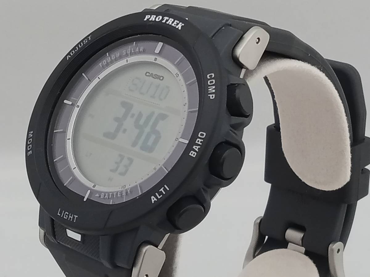 CASIO PROTREK PRG-30-1JF 時計 カシオ プロトレック デジタル ソーラー メンズ 腕時計の画像2