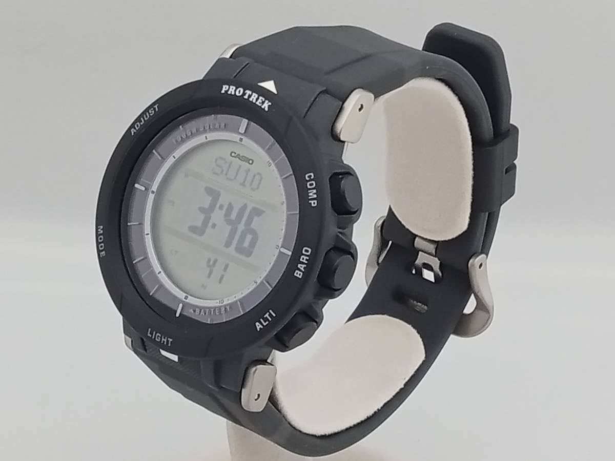 CASIO PROTREK PRG-30-1JF 時計 カシオ プロトレック デジタル ソーラー メンズ 腕時計の画像3