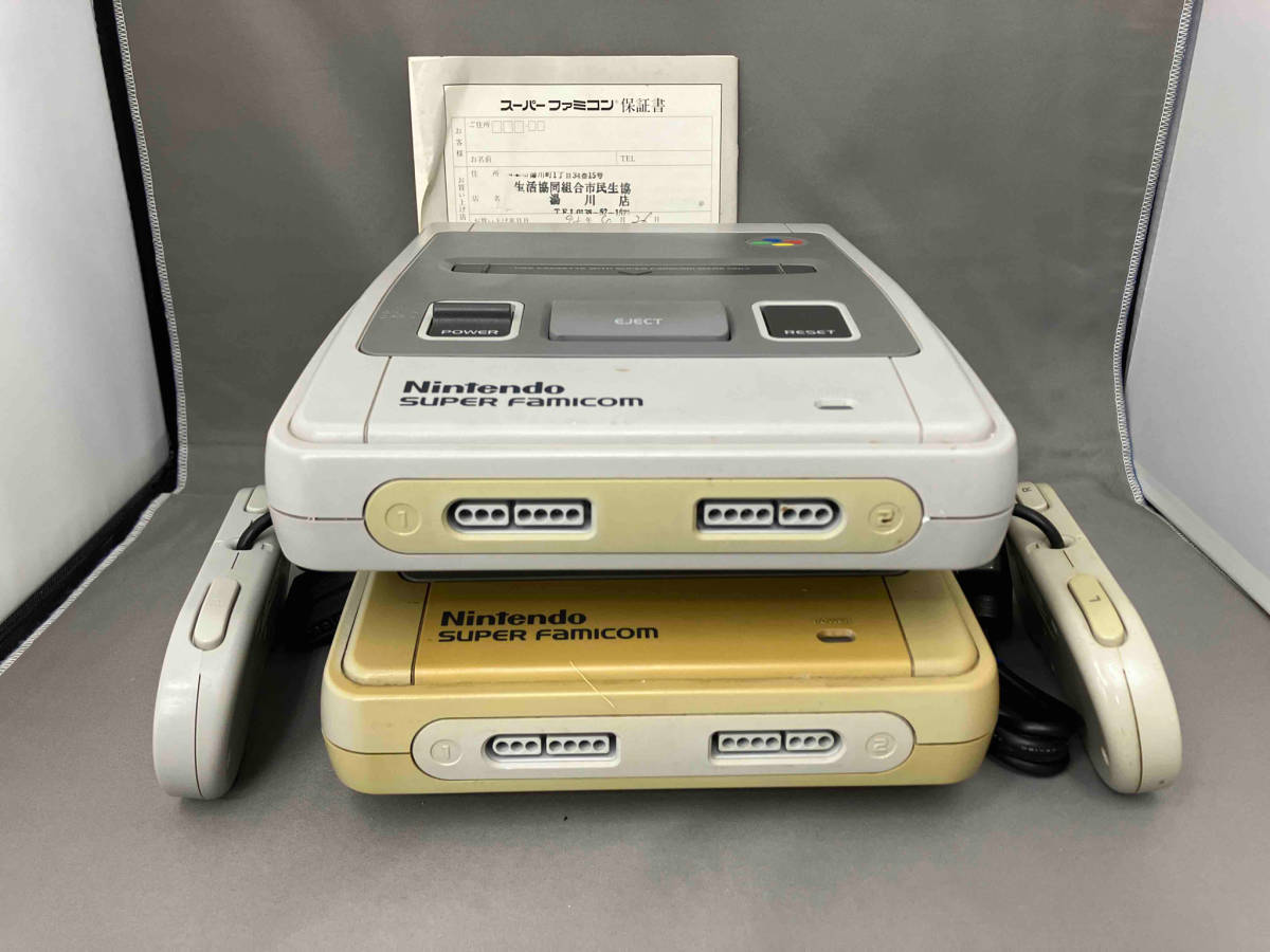 ジャンク スーパーファミコン 本体 SHVC-001 2台 まとめ売り_画像3