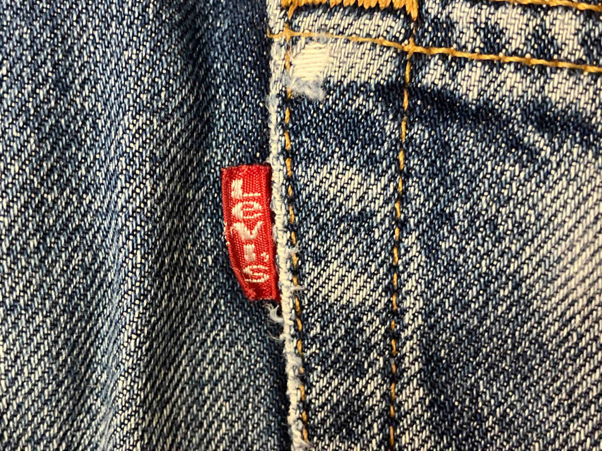 LEVI’S リーバイス 501 553-0700 米国製 ボタン裏553 その他ロングパンツ デニム サイズW34 L32_画像3