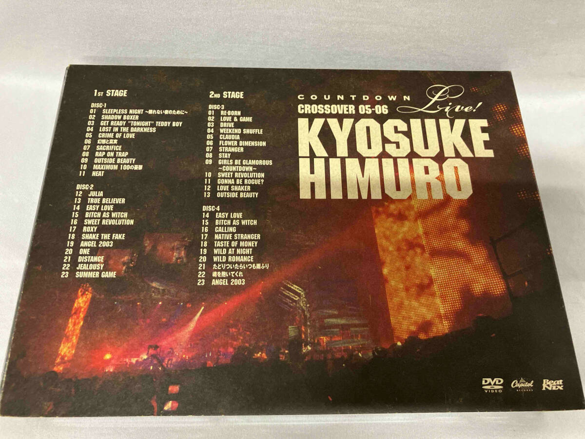氷室京介DVD KYOSUKE HIMURO COUNTDOWN LIVE CROSSOVER 05-06 1st STAGE/2nd STAGE_画像5
