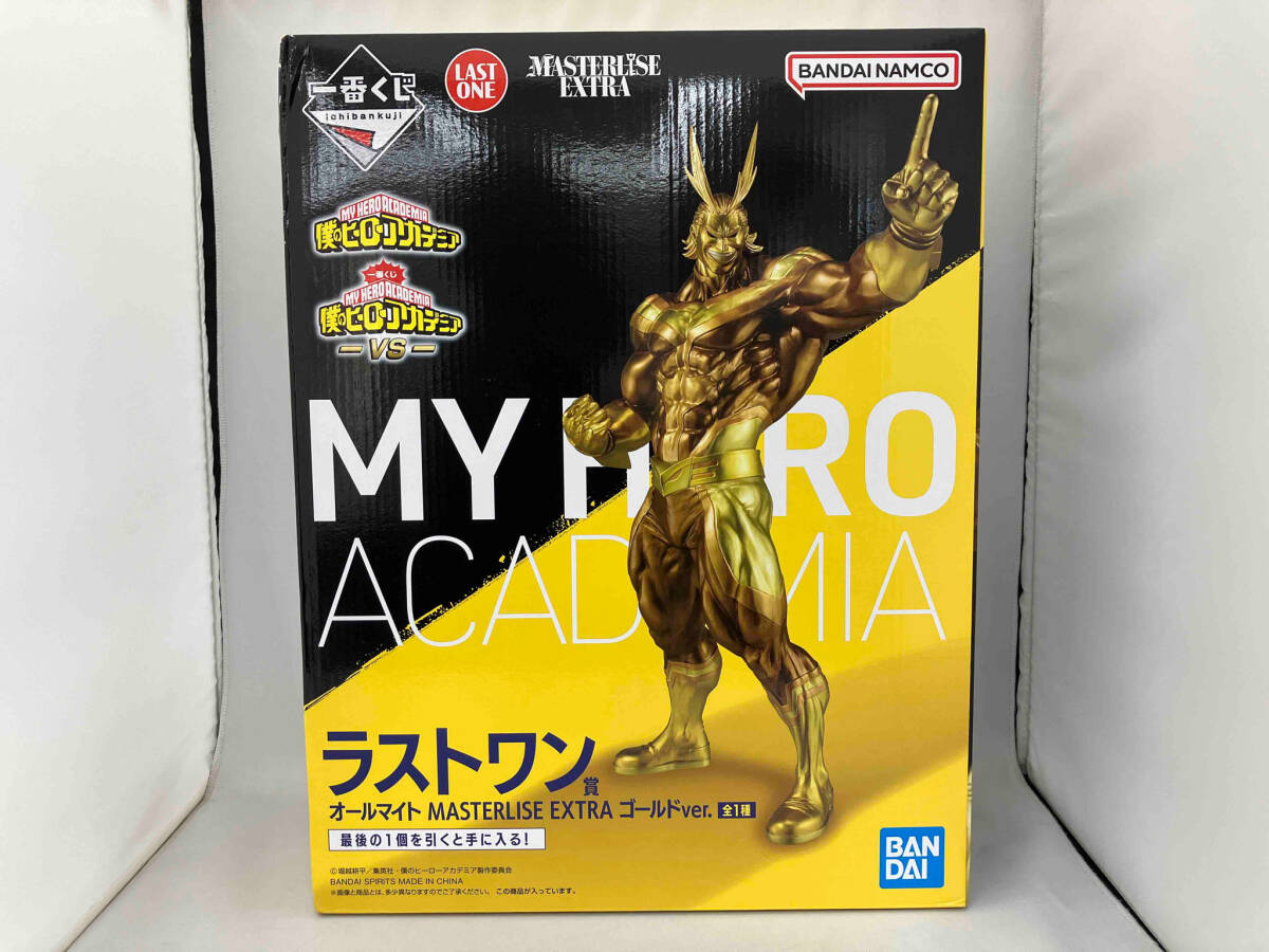 【日本製】 ラストワン賞 オールマイト 僕のヒーローアカデミア -VS- 僕のヒーローアカデミア 一番くじ EXTRA MASTERLISE ゴールドver. その他