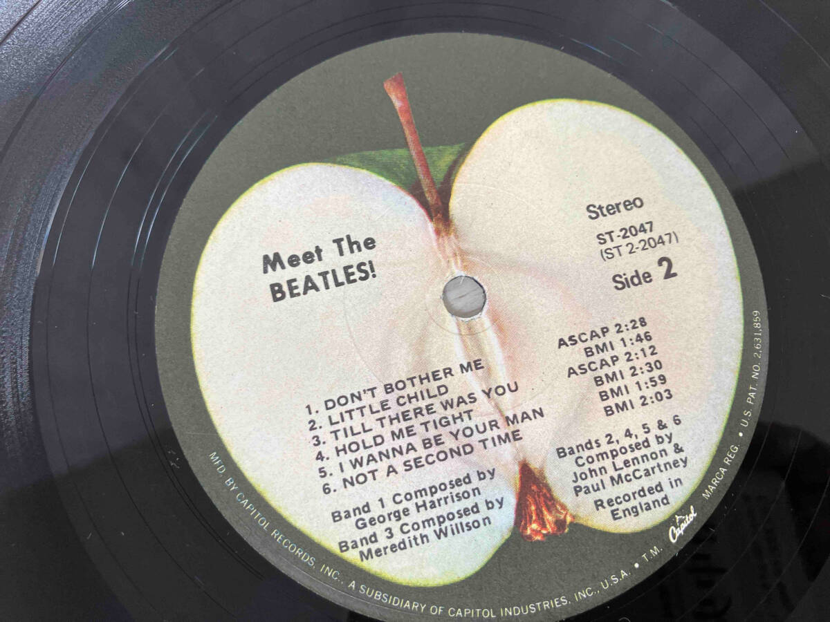 【LP】The Beatles Meet The Beatles ST2047の画像5