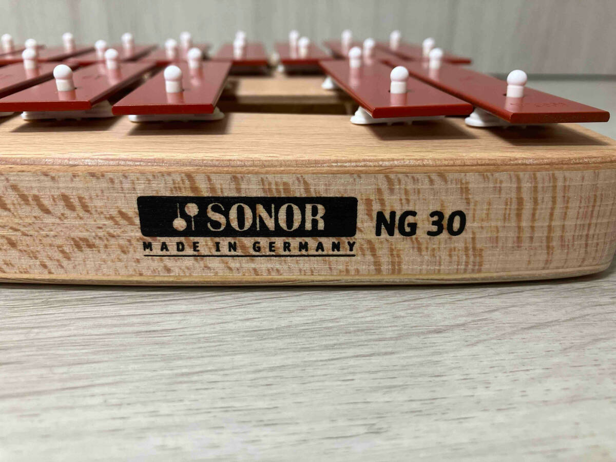 SONOR ゾノア 二段メタルフォン GLOCKENSPIEL NG30 グロッケンシュピール 鉄琴 ドイツ製の画像5