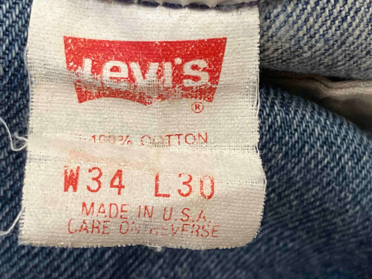 90s Levi'sリーバイス501 522番 USA製 ジーンズ デニムパンツ 32×32 店舗受取可の画像6