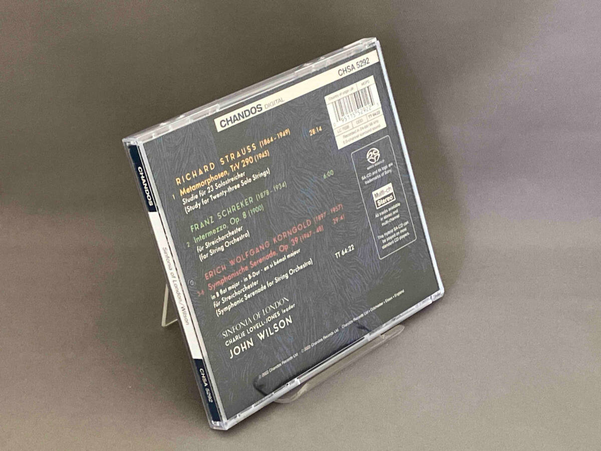 輸入盤 ジョン・ウィルソン(cond) CD メタモルフォーゼン~シュトラウス、コルンゴルト、シュレーカー(SACDハイブリッド)_画像4