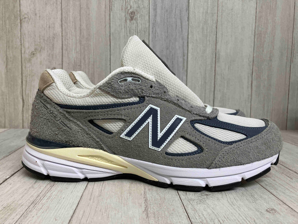 new balance ニューバランス u990TA4 Made in USA 990 v4 TA4 スニーカー 新品タグ付き 箱付き シューレース付き 28cm グレー_画像4