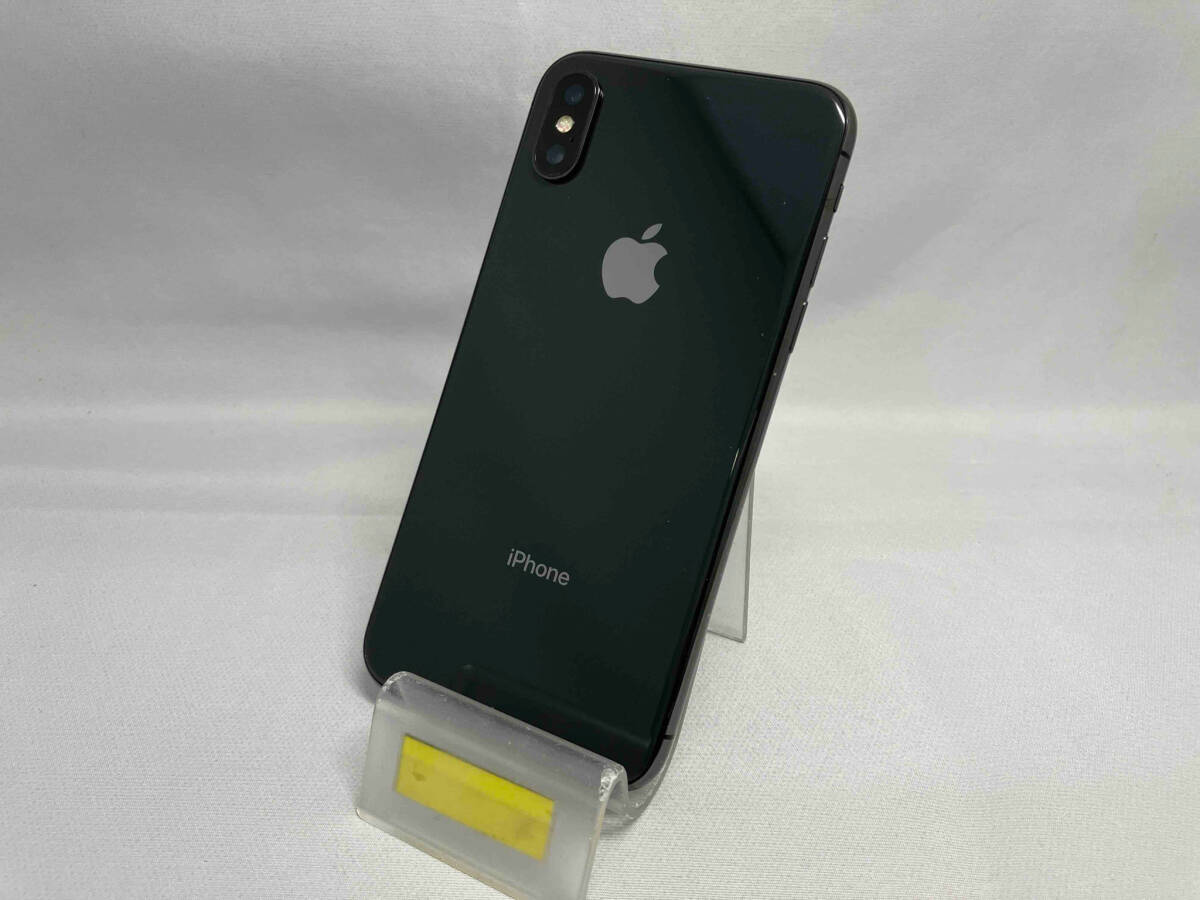 SoftBank 【SIMロックなし】MQC12J/A iPhone X 256GB スペースグレイ SoftBank