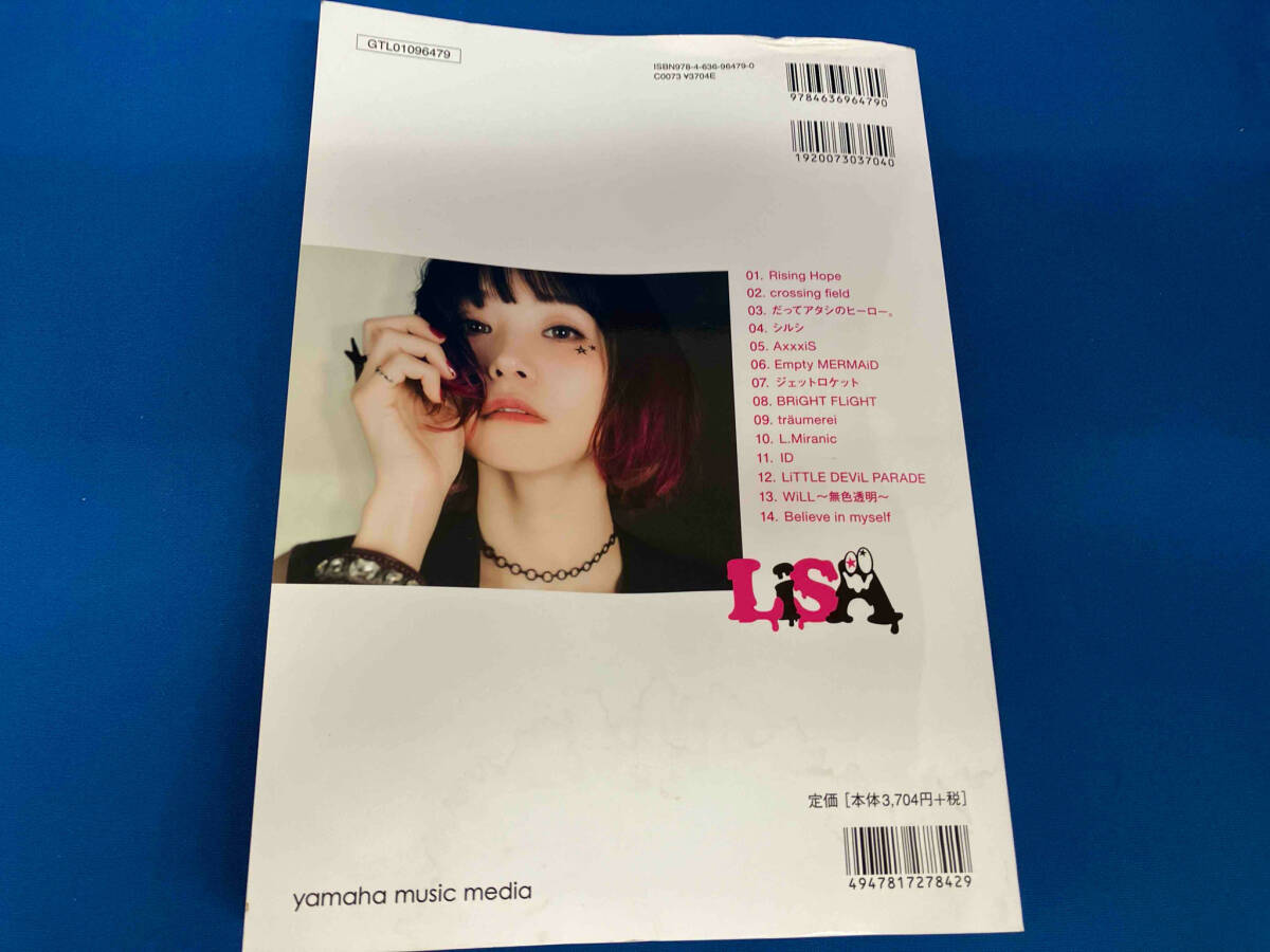 【訳あり】 BAND SCORE LiSA LiSA BEST -Day- yamaha music mediaの画像2