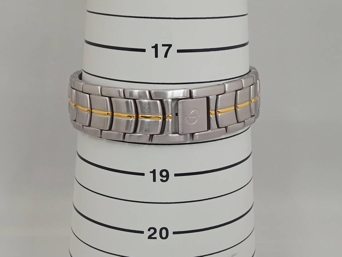 GEORGE CINQ 002012-KT 時計 ジョルジュサンク 淡黄色文字盤 クォーツ メンズ 腕時計_画像8