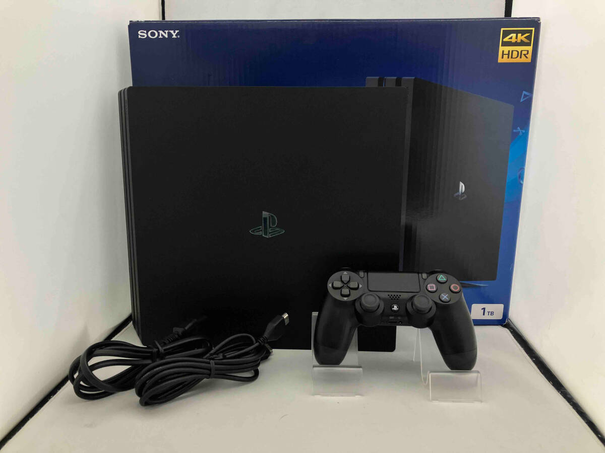 PlayStation4 Pro 1TB:ジェット・ブラック(CUH7100BB01) PS4_画像1