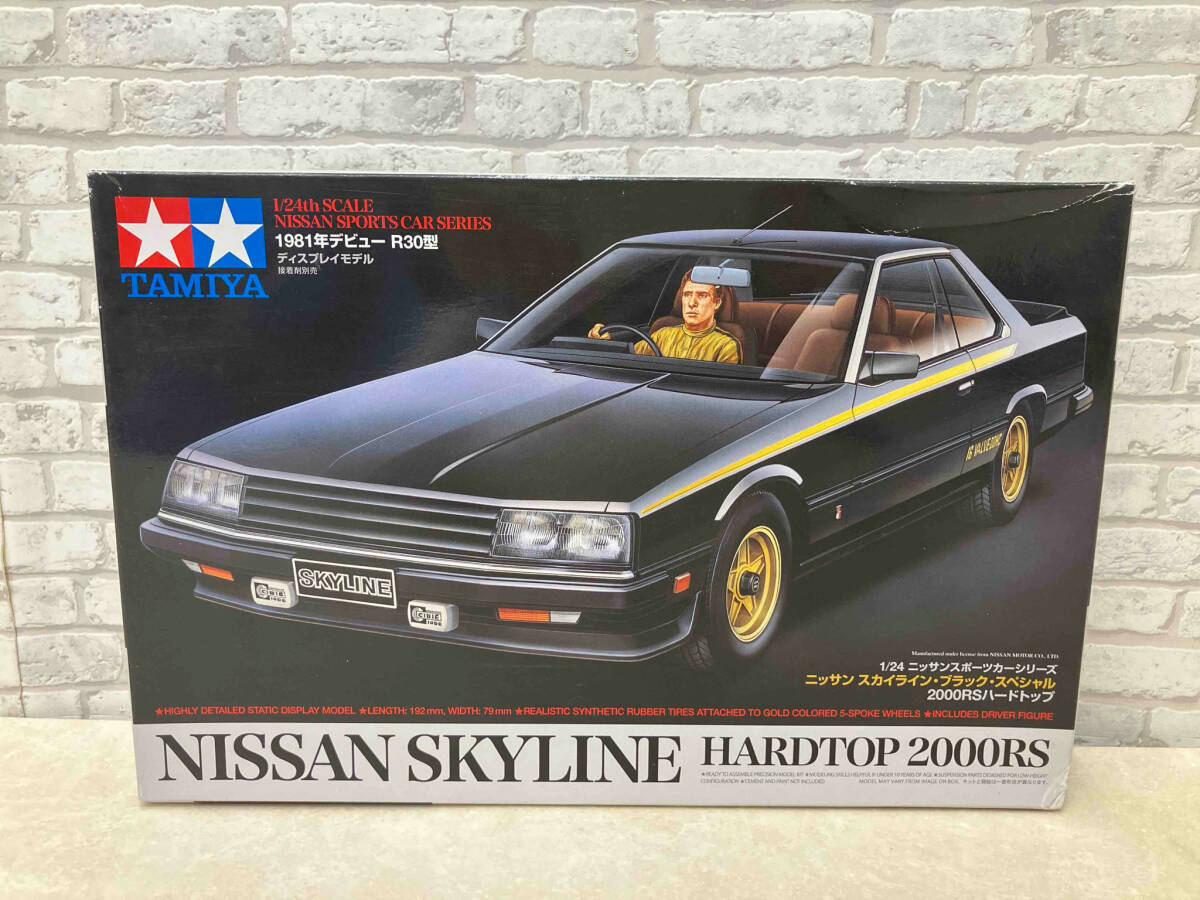 未組立品 プラモデル タミヤ ニッサン スカイライン ブラック スペシャル 2000RS ハードトップ 1/24 ニッサンスポーツカーシリーズ_画像1