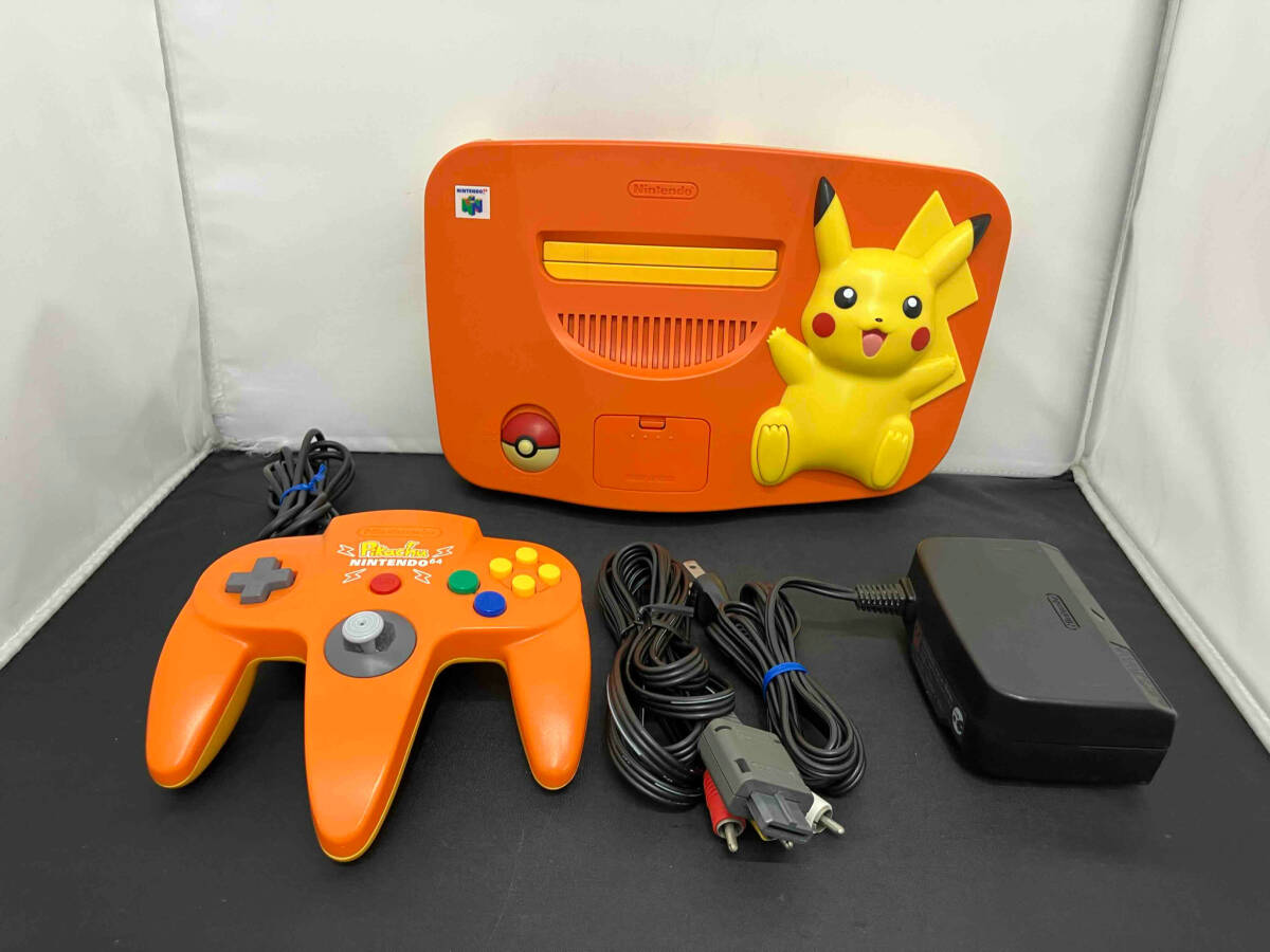 ジャンク 任天堂 NINTENDO 64 ニンテンドー ロクヨン ピカチュウ ゲーム機の画像1