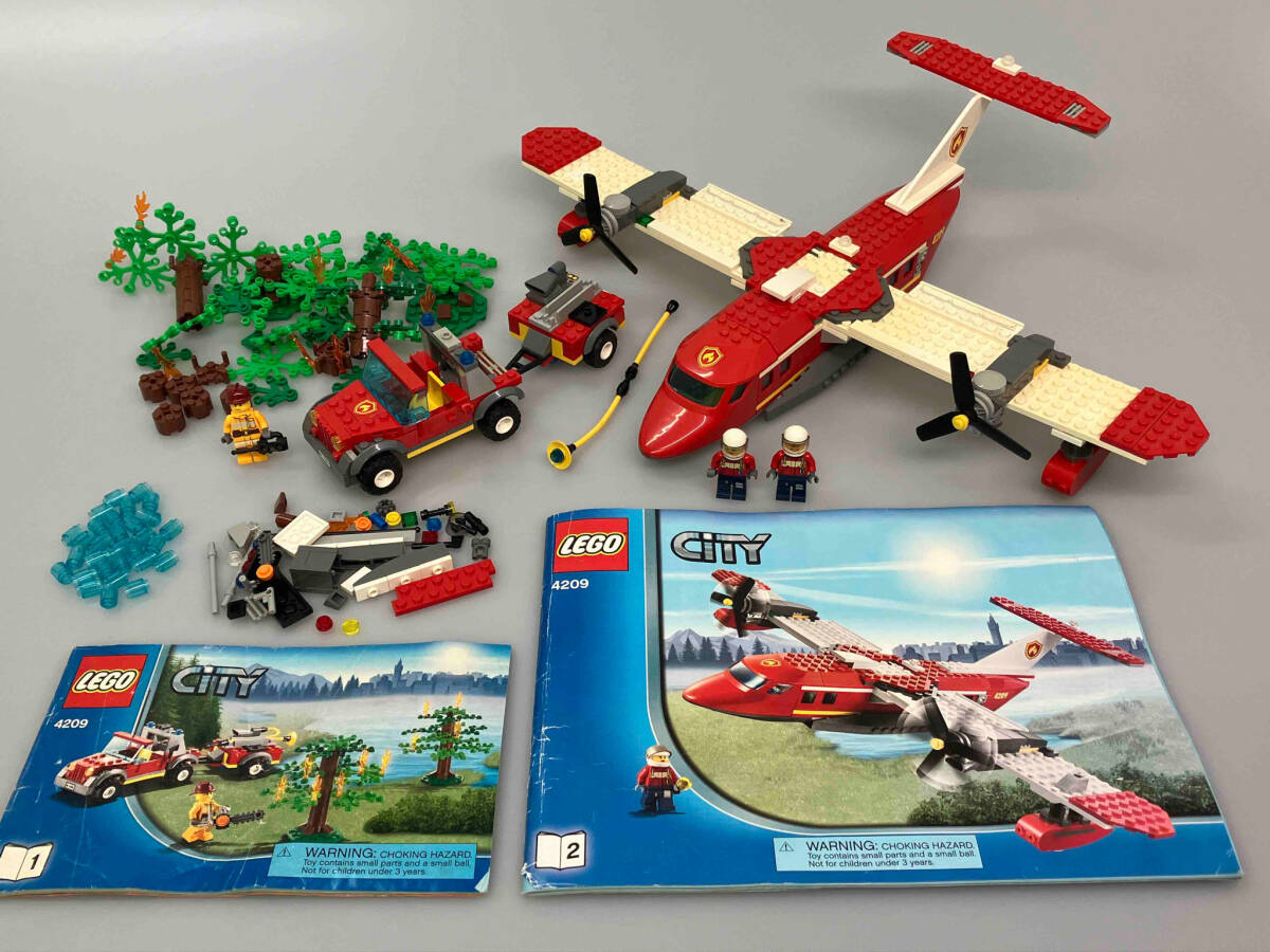 LEGO 4209 フォレストファイヤープレーン ※レゴシティ 飛行機 山 消防_画像1