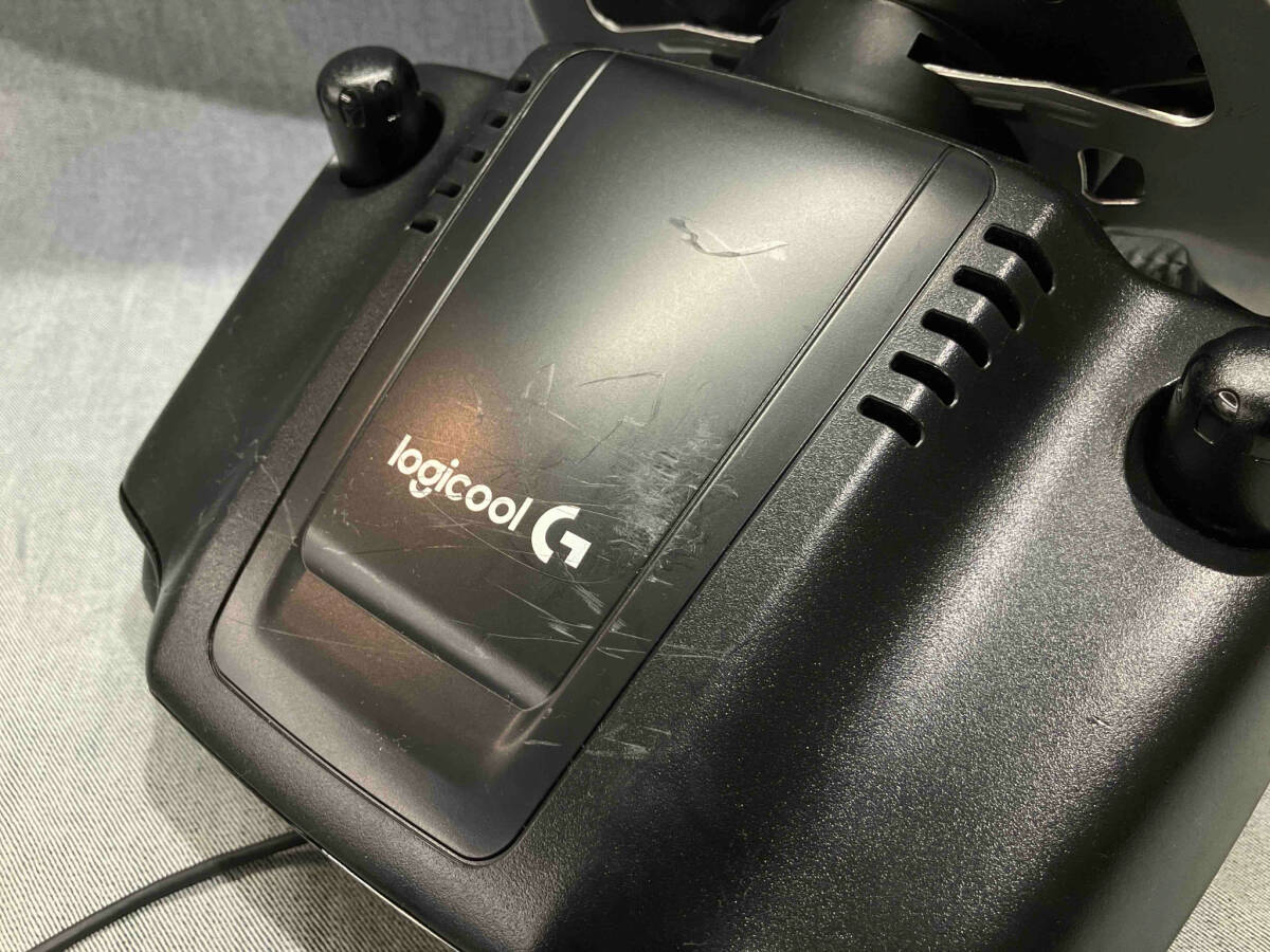 ジャンク ロジクール G29 ドライビングフォース PS4/PS3用レーシングステアリング(▲ゆ14-02-09)の画像9