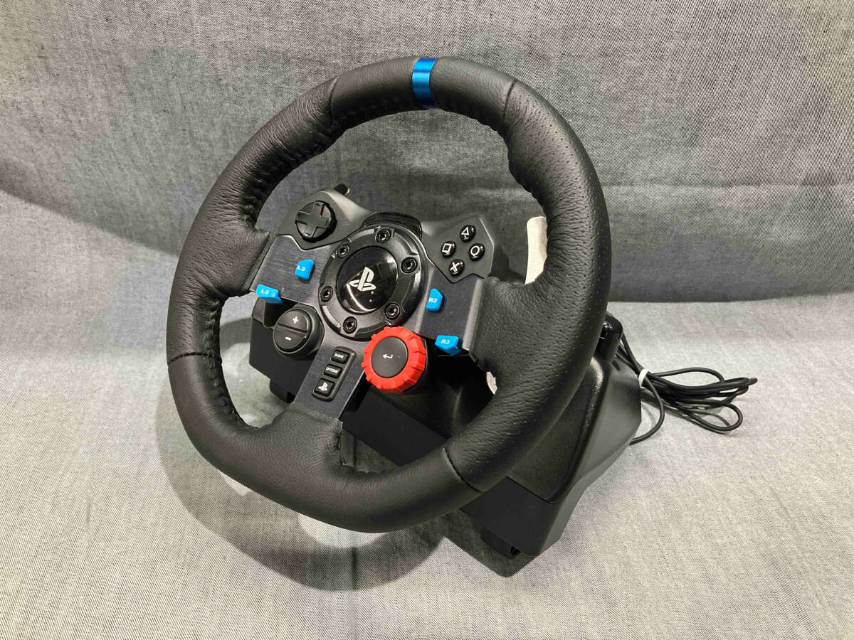 ジャンク ロジクール G29 ドライビングフォース PS4/PS3用レーシングステアリング(▲ゆ14-02-09)の画像3