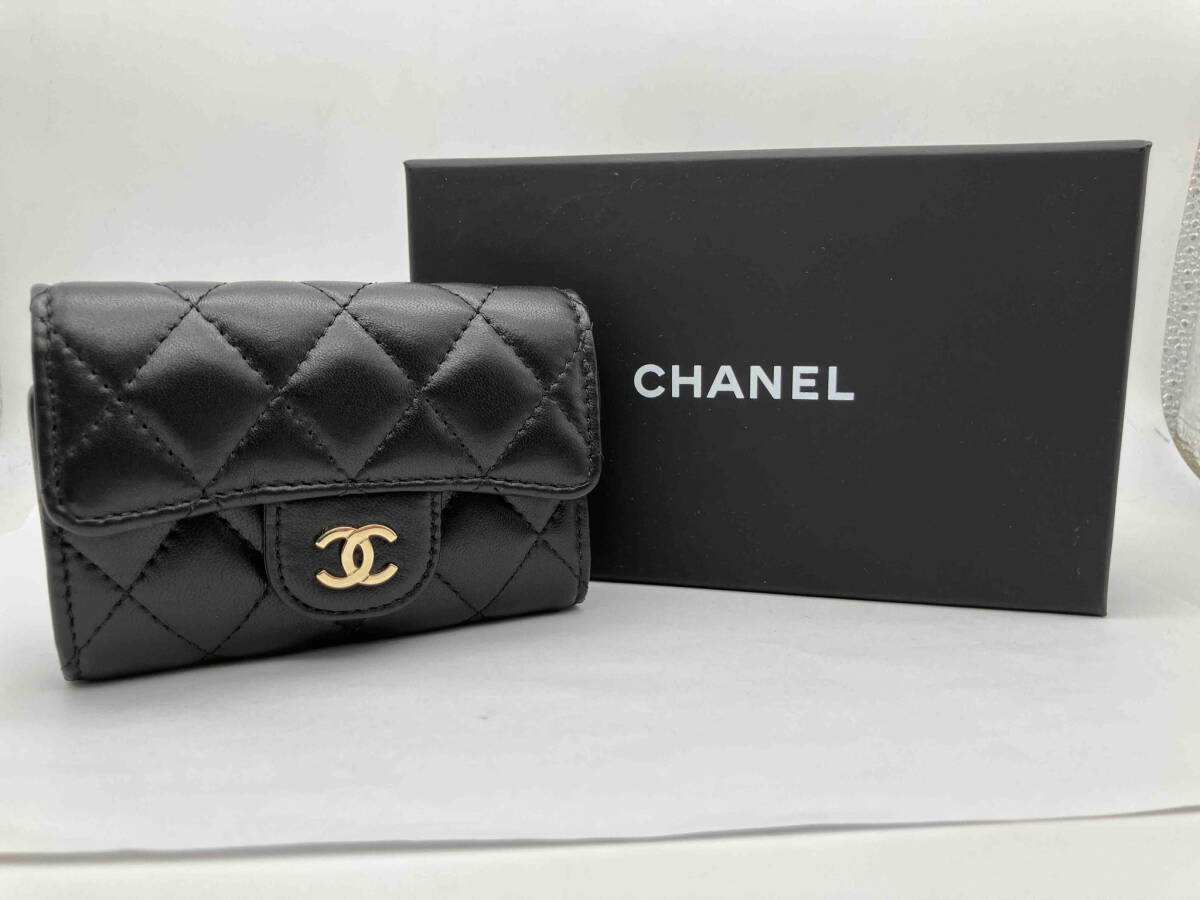 CHANEL／マトラッセ／AP0222／キーケース_画像1