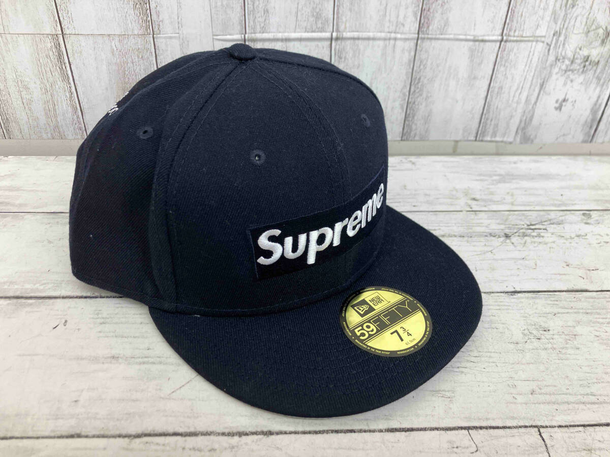 SUPREME × NEW ERA 21SS/27-time champons/NVY キャップ_画像1