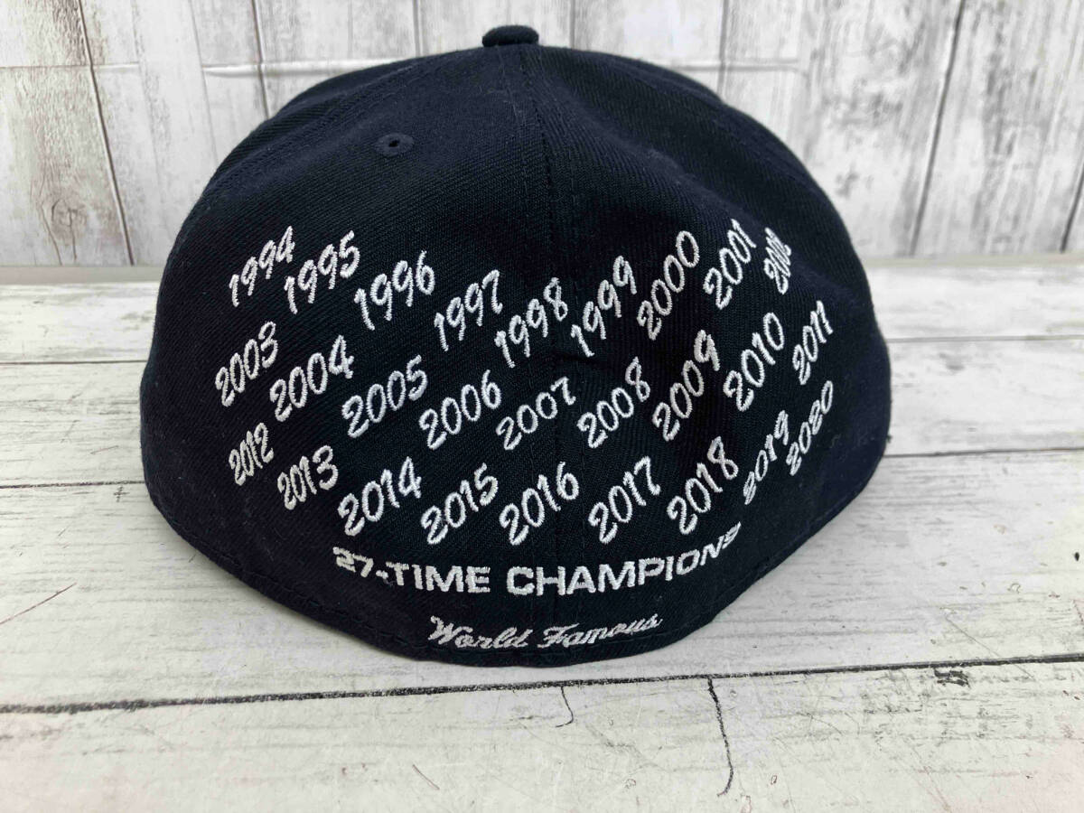 SUPREME × NEW ERA 21SS/27-time champons/NVY キャップ_画像3