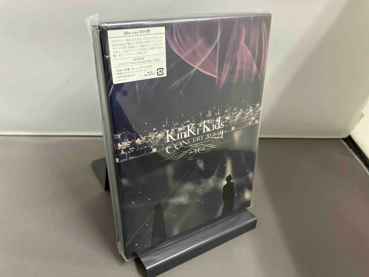 【未開封品】 BD KinKi Kids CONCERT 20.2.21 -Everything happens for a reason- 初回版 2Blu-ray +CD JEXN-0097〜99_画像1