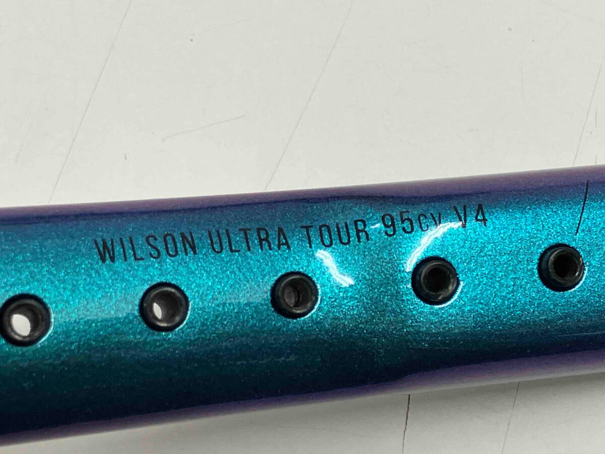 未使用品 Wilson ULTRA TOUR 95 V4 硬式テニスラケット サイズ2 ガットなし_画像8