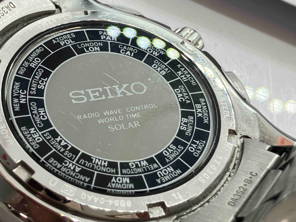 ジャンク SEIKO セイコー BRIGHTZ ブライツ 8B54-0AA0 170305 電波ソーラー 腕時計_画像4