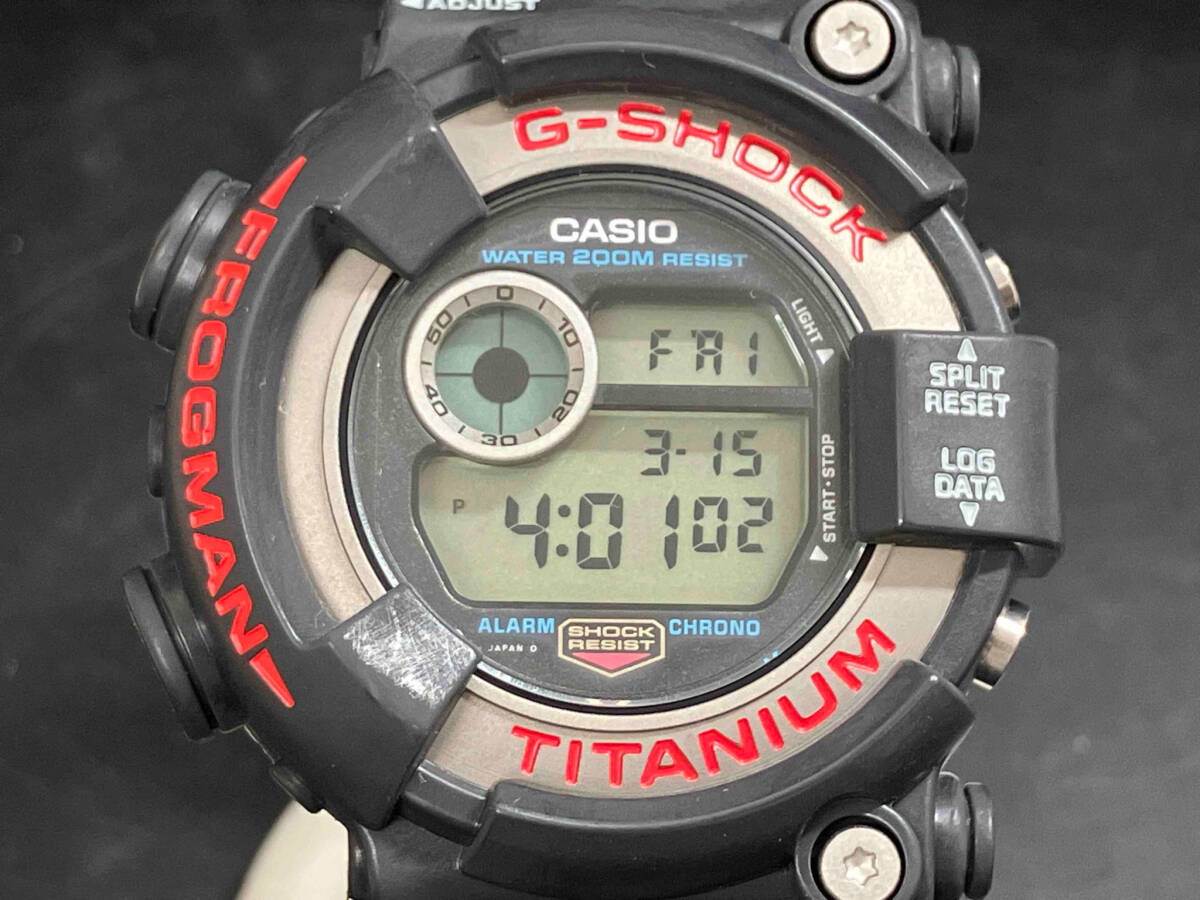 CASIO カシオ G-SHOCK ジーショック フロッグマン DW‐8200 クォーツ 付属品有り