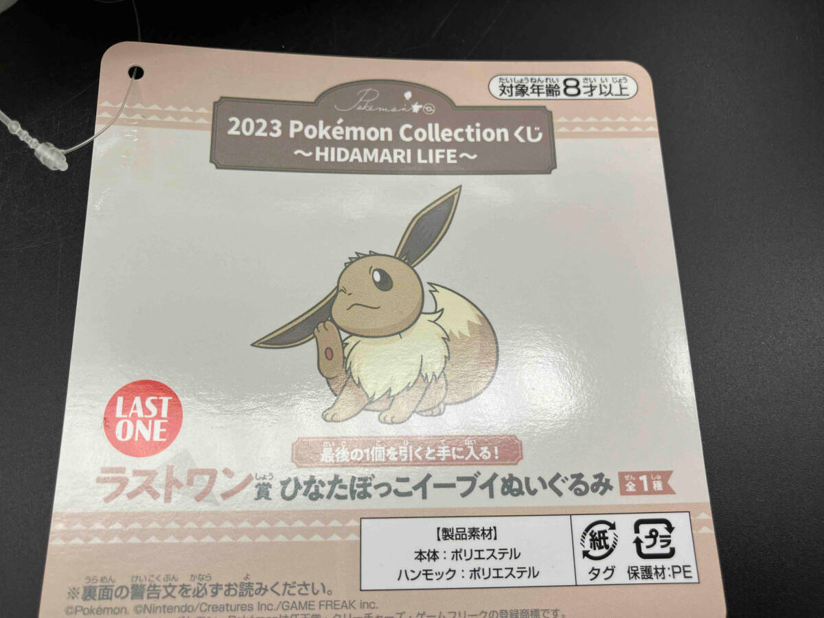 2023 Pokmon Collectionnくじ 〜HIDAMARI LIFE~ ラストワン賞 ひなたぼっこイーブイぬいぐるみ_画像6