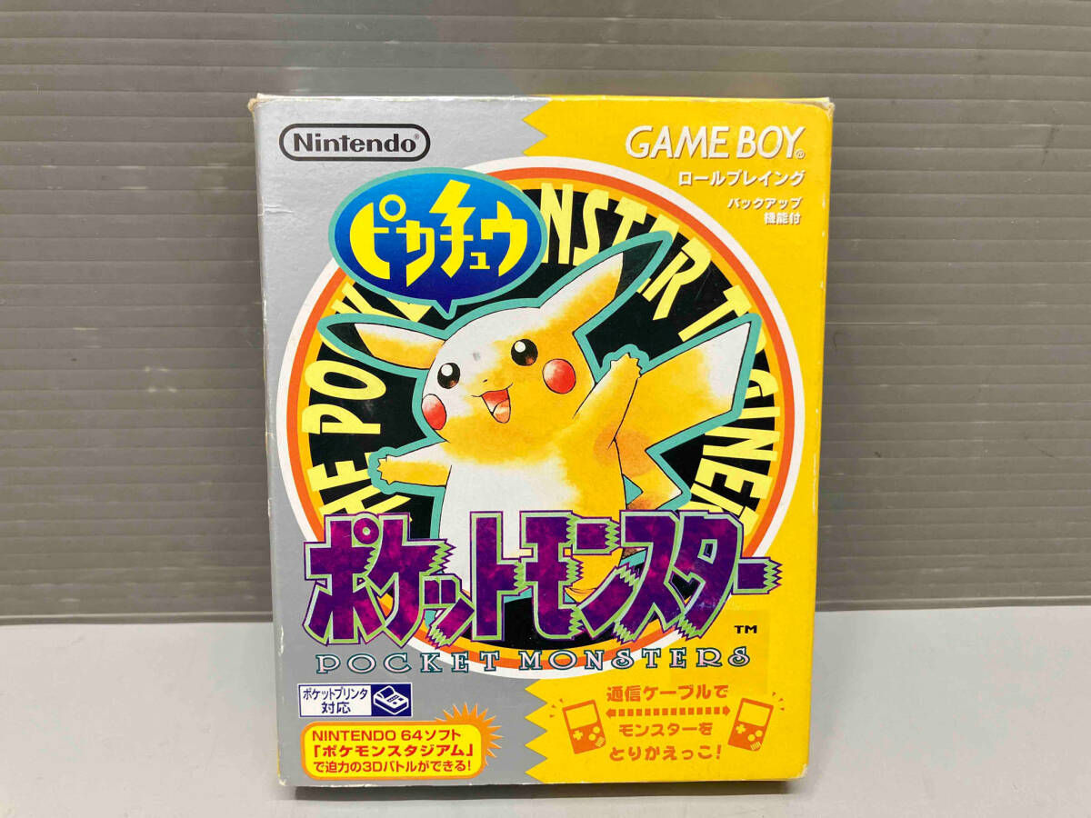 ゲームボーイ ポケットモンスター ピカチュウ 箱 説明書付属 DMG-APSJ-JPNの画像1