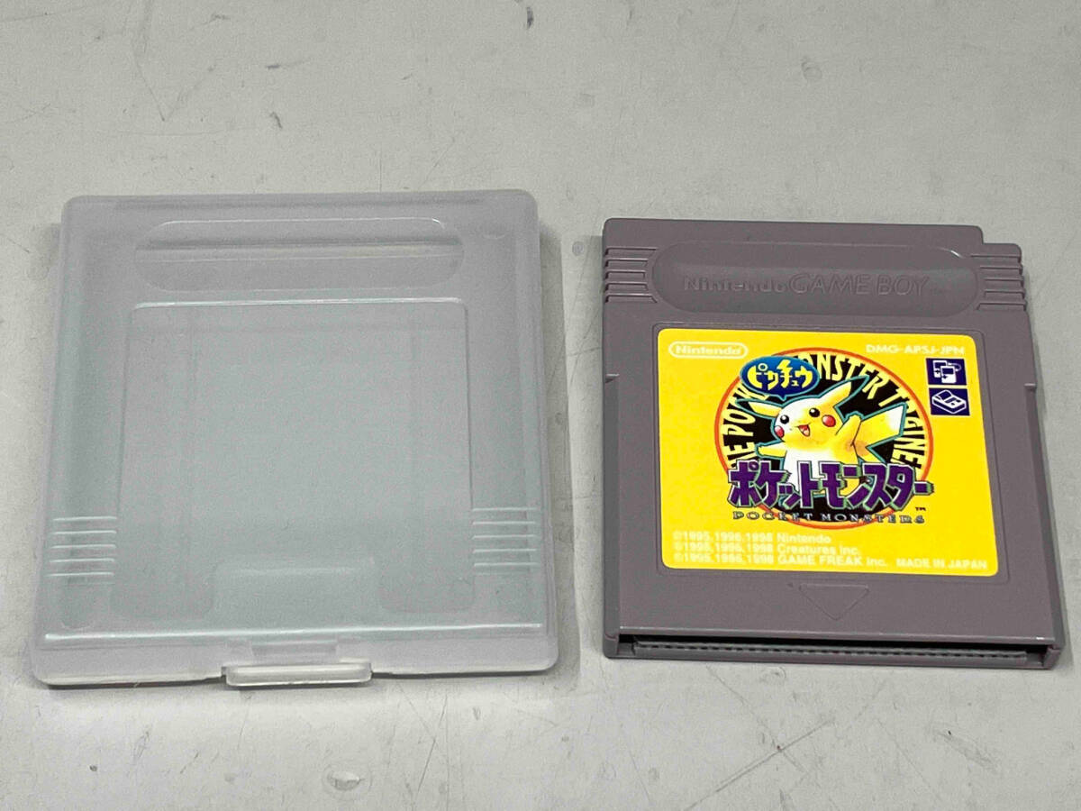 ゲームボーイ ポケットモンスター ピカチュウ 箱 説明書付属 DMG-APSJ-JPNの画像6