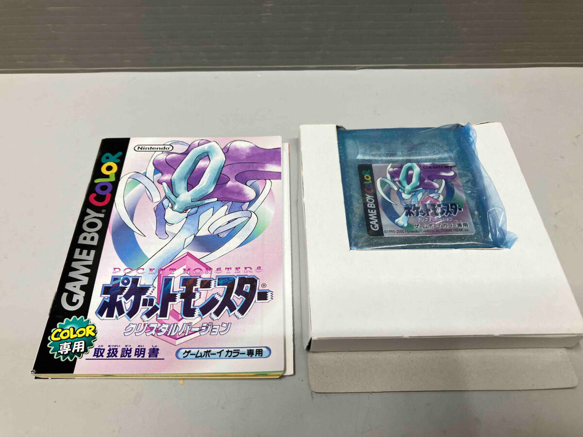 ゲームボーイカラー ポケットモンスター クリスタルバージョン 箱説明書付属 CGB-BXTJ-JPN_画像4