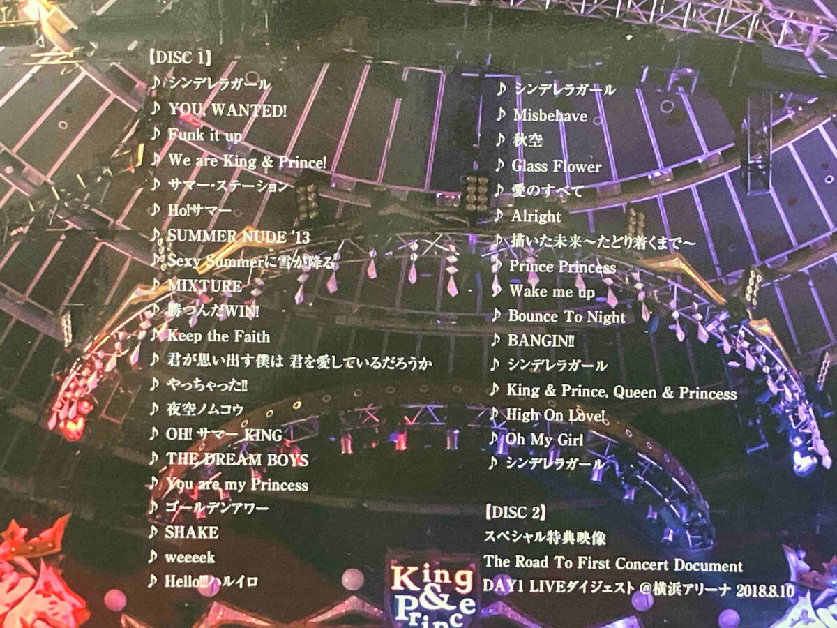 DVD King & Prince First Concert Tour 2018(初回限定版)_画像4