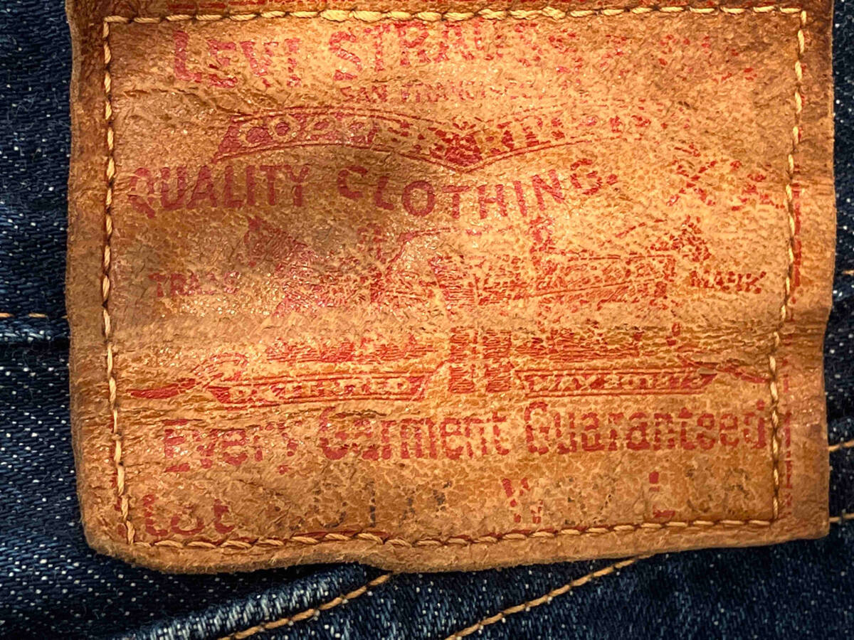 LEVI'S リーバイス 501XX 復刻 LVC 00s ジーンズ デニム 日本製 W32 L36 37501 メンズ 古着 OLD インディゴ 色落ち 隠しリベット補強_画像3