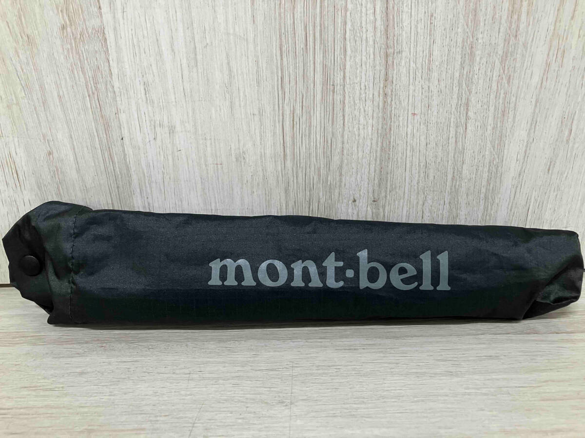 【チャコールグレー】タグ付き mont-bell モンベル トレッキングアンブレラ 折りたたみ傘 150g 親骨の長さ80cm_画像9