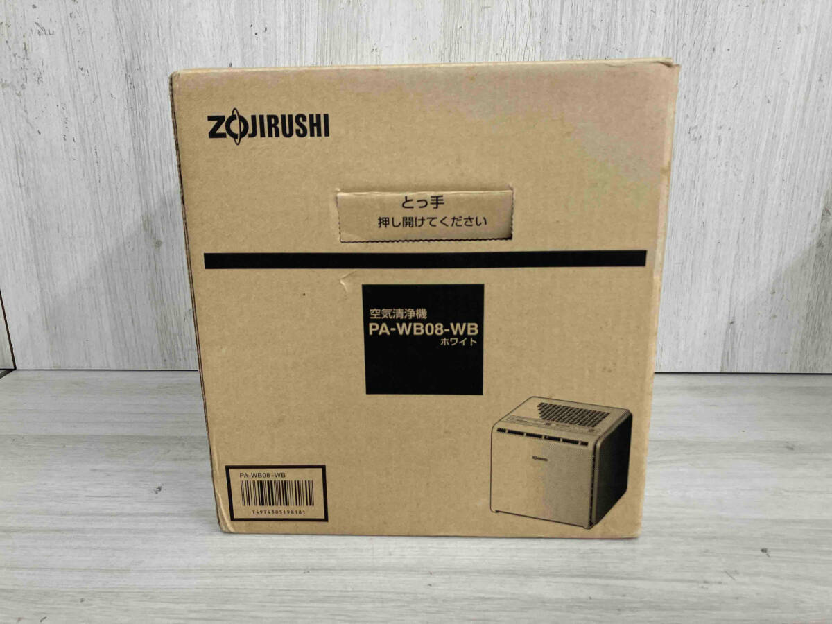 現状品 象印　ZOJIRUSHI 空気清浄機　PA-WB08 ホワイト_画像3