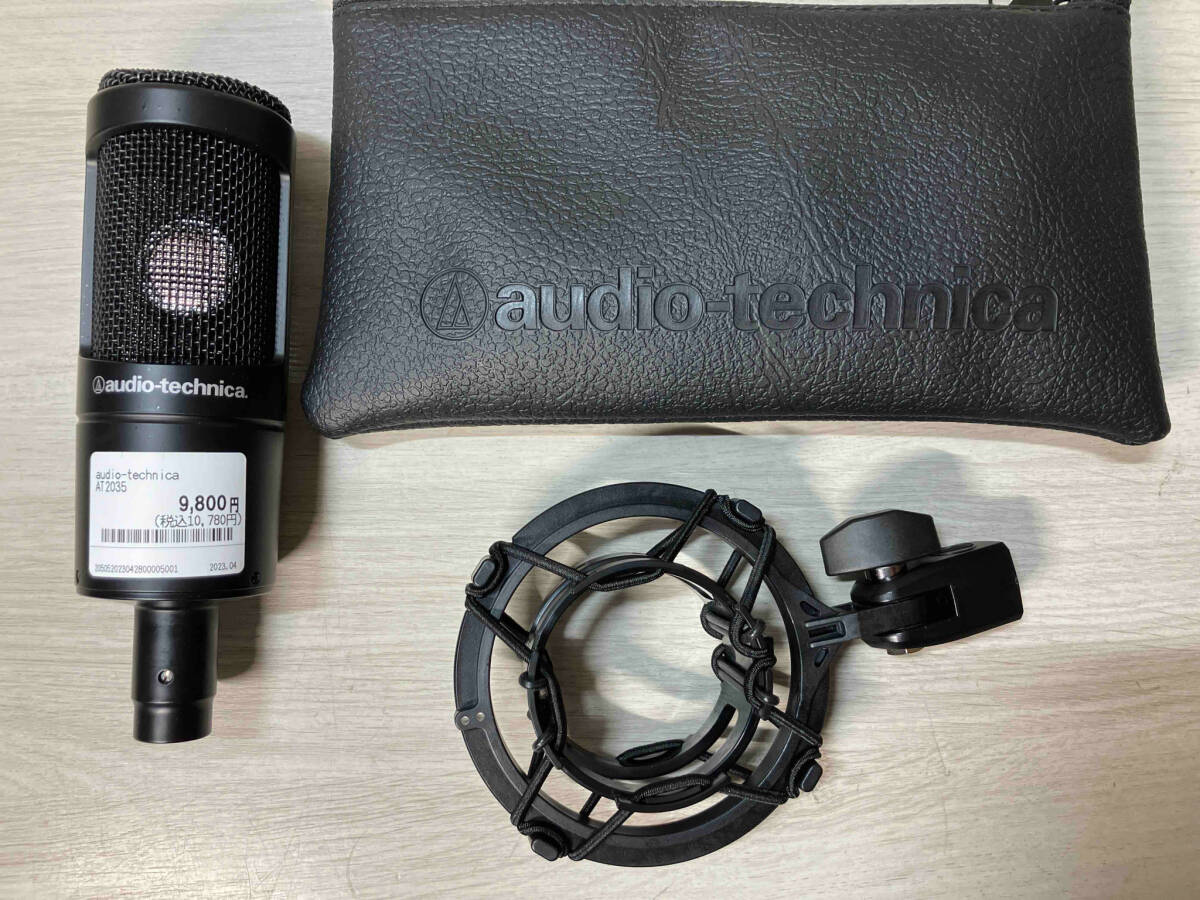 audio-technica コンデンサーマイク AT2035 オーディオテクニカ バックエレクトレット・コンデンサー・マイクロホン
