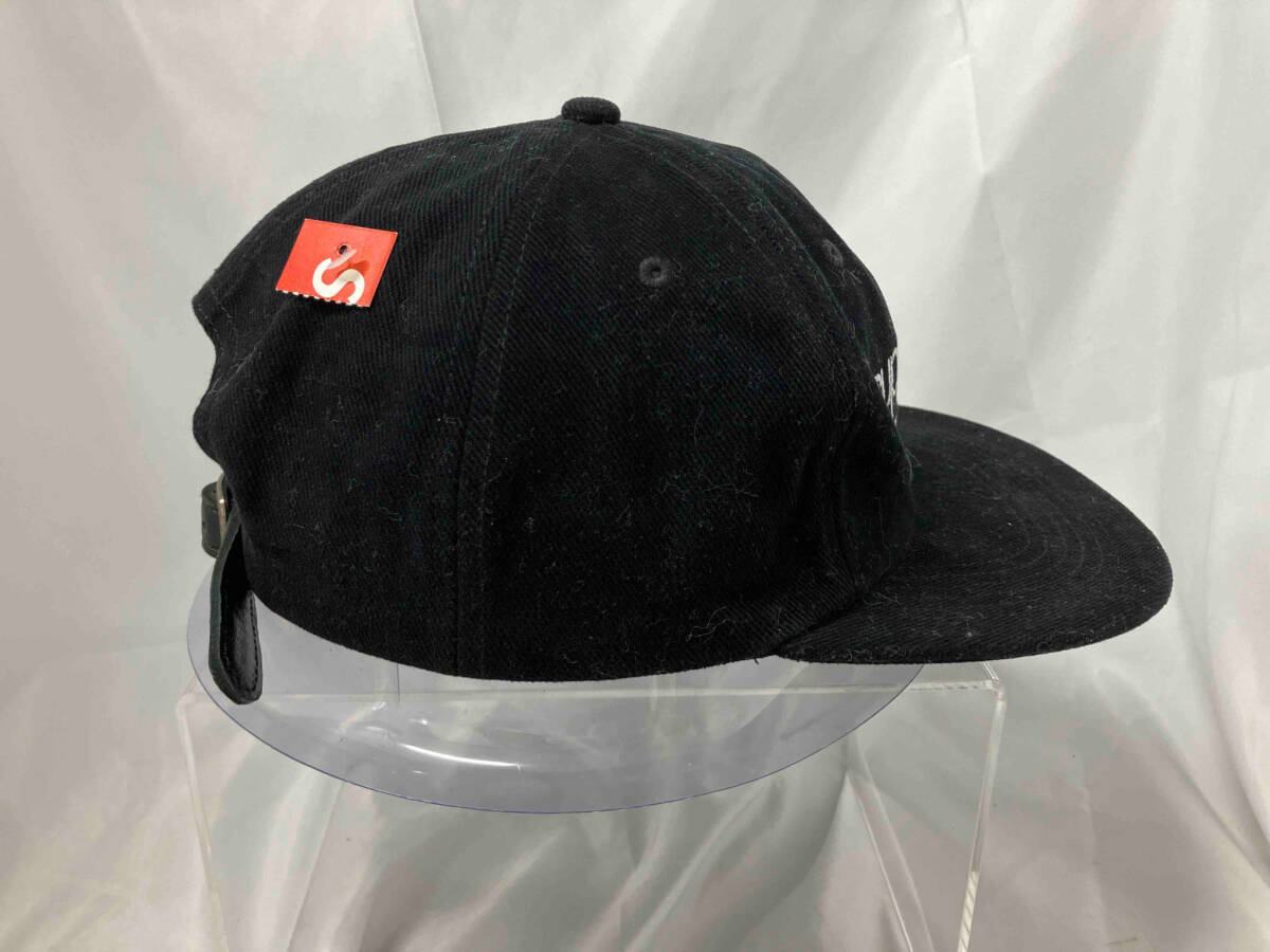 Supreme/シュプリーム/キャップ/コーデュロイ/18ss classic logo 6-panal cap/ブラック_画像3