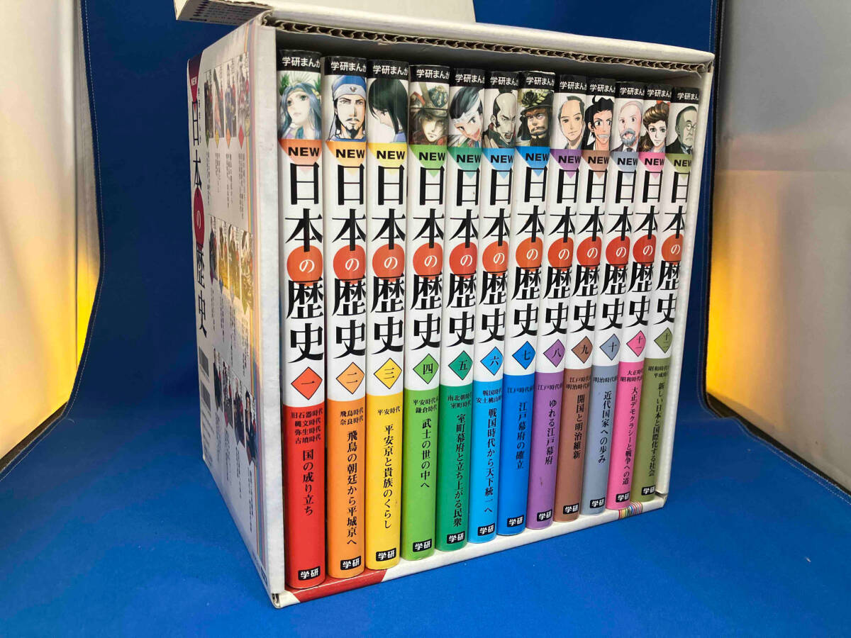 Gakken ...NEW японская история все 12 шт комплект BOX ввод 