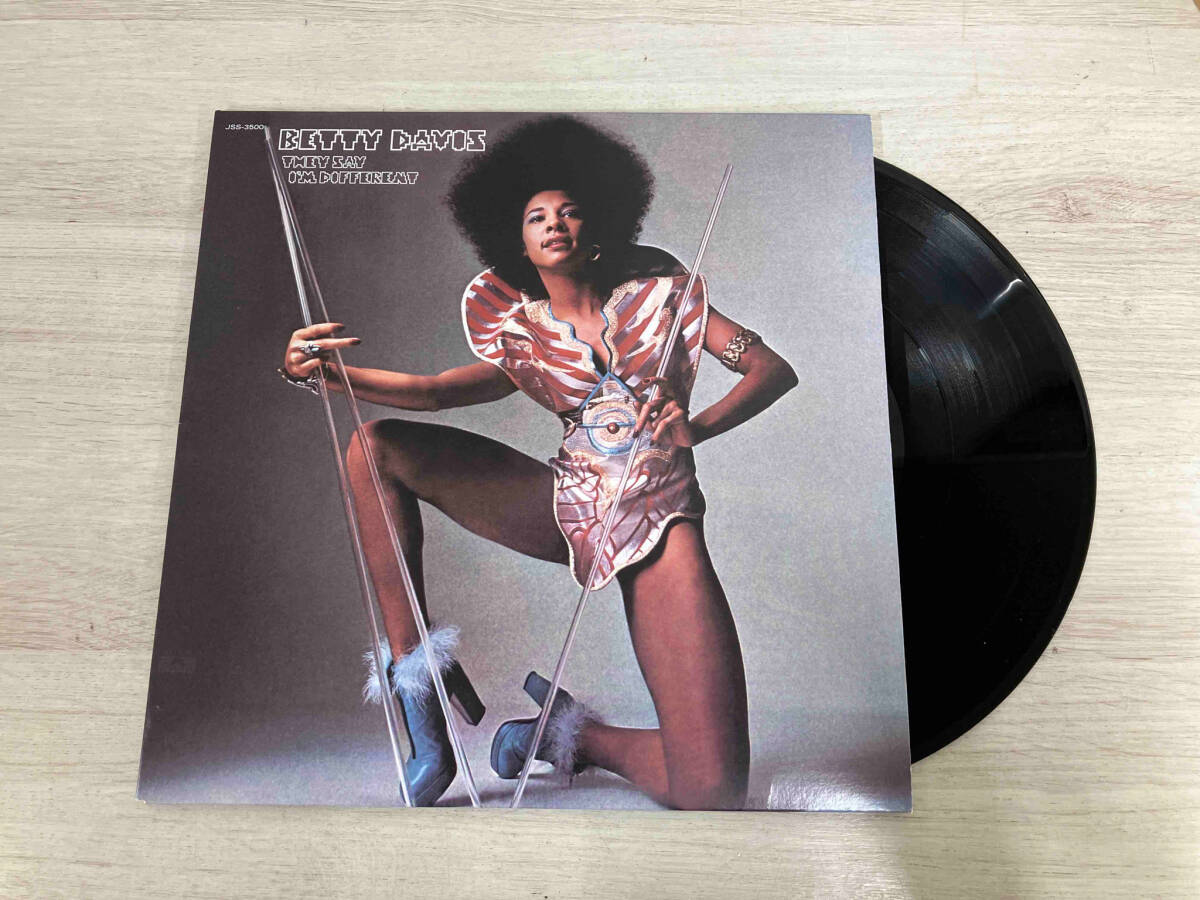 【LP】Betty Davis They Say I'm Different JSS-3500の画像1