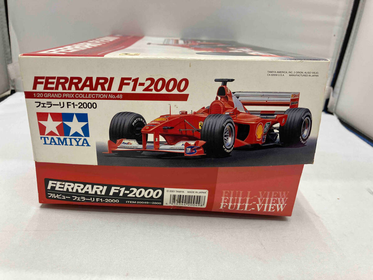 プラモデル タミヤ フェラーリ F1-2000 フルビュー 1/20 グランプリコレクション No.49_画像8