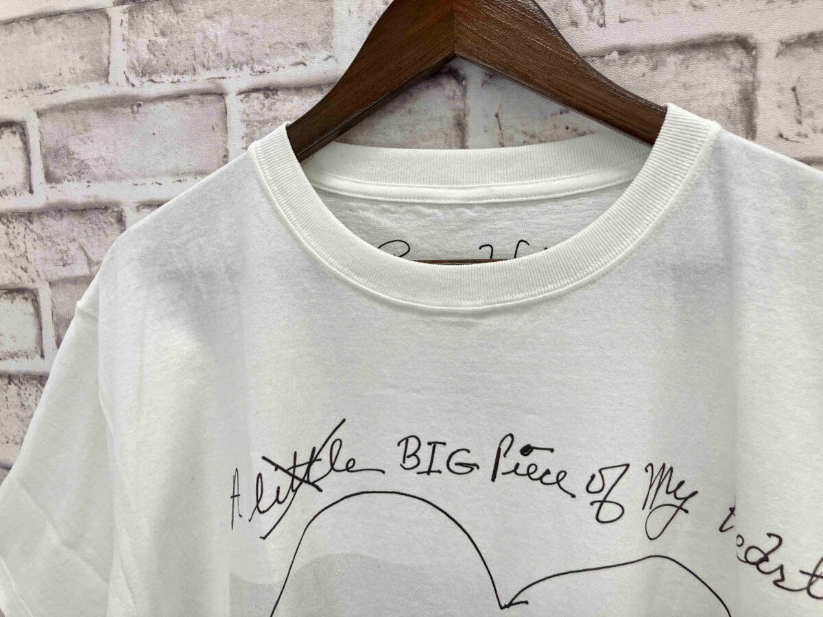 【美品】Bruce Weber x BIOTOP グラフィックTシャツ 半袖 Cat & Cameraブルース・ウェバー ビオトープ XL ホワイトの画像3