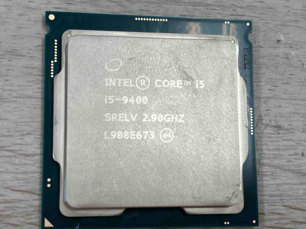 【現状品】 intel Core i5 9400 2.9GHz バルク CPU_画像1