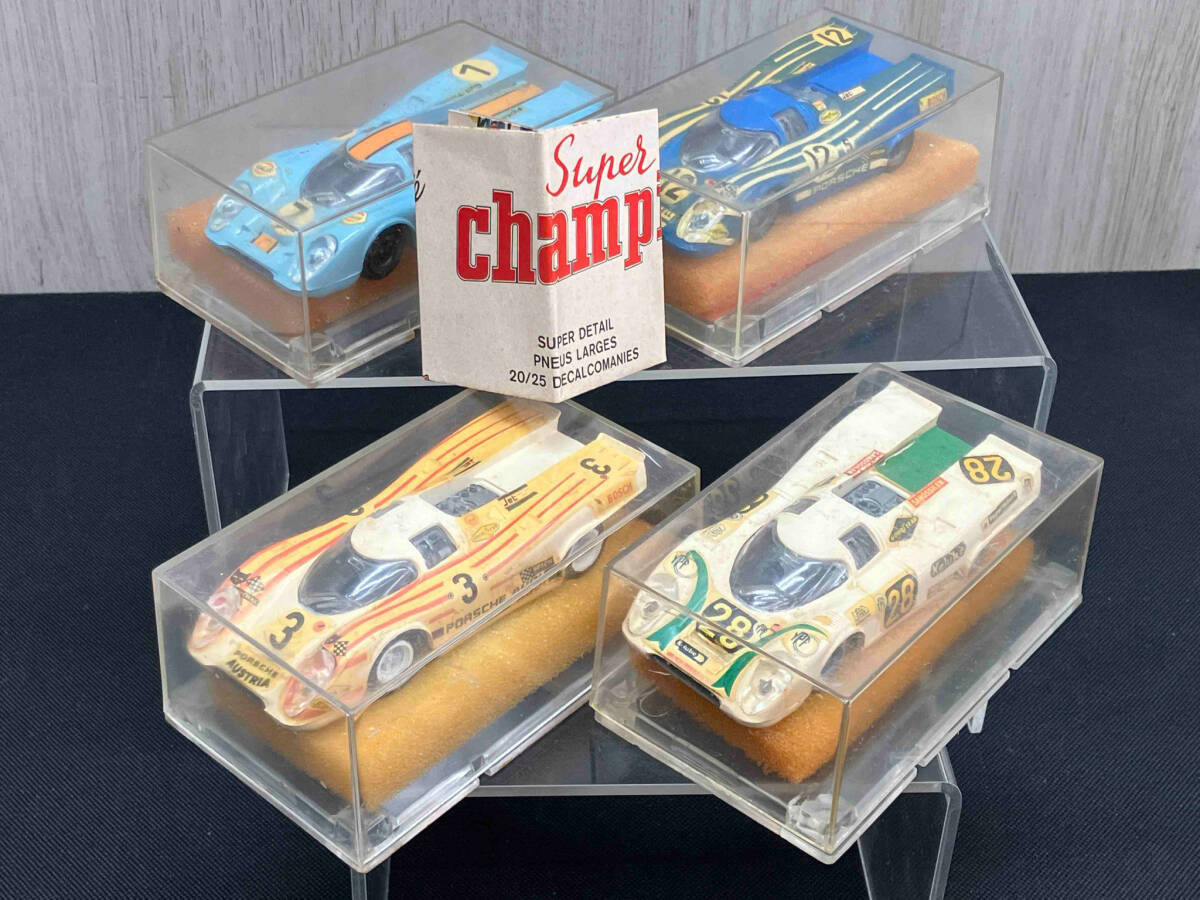 ジャンク サフィール Super Champion PORSCHE 917 Brands Hatch/Temporada/Daytona/Monza 4台セット 現状品 フランス製の画像1