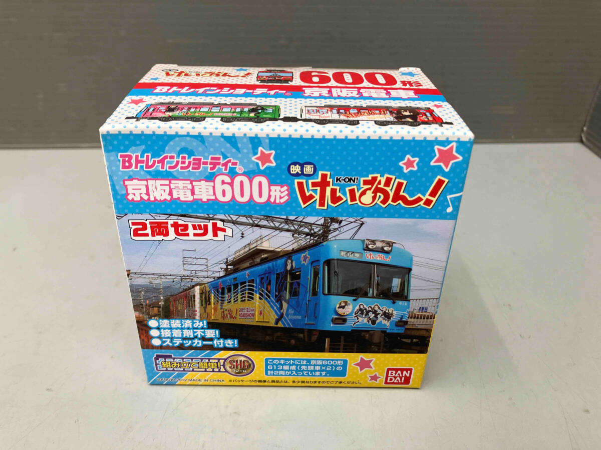 ② Bトレインショーティー 未開封 京阪600形「映画けいおん!」ラッピング電車 2両入り バンダイ Ｂトレイン バンダイの画像1