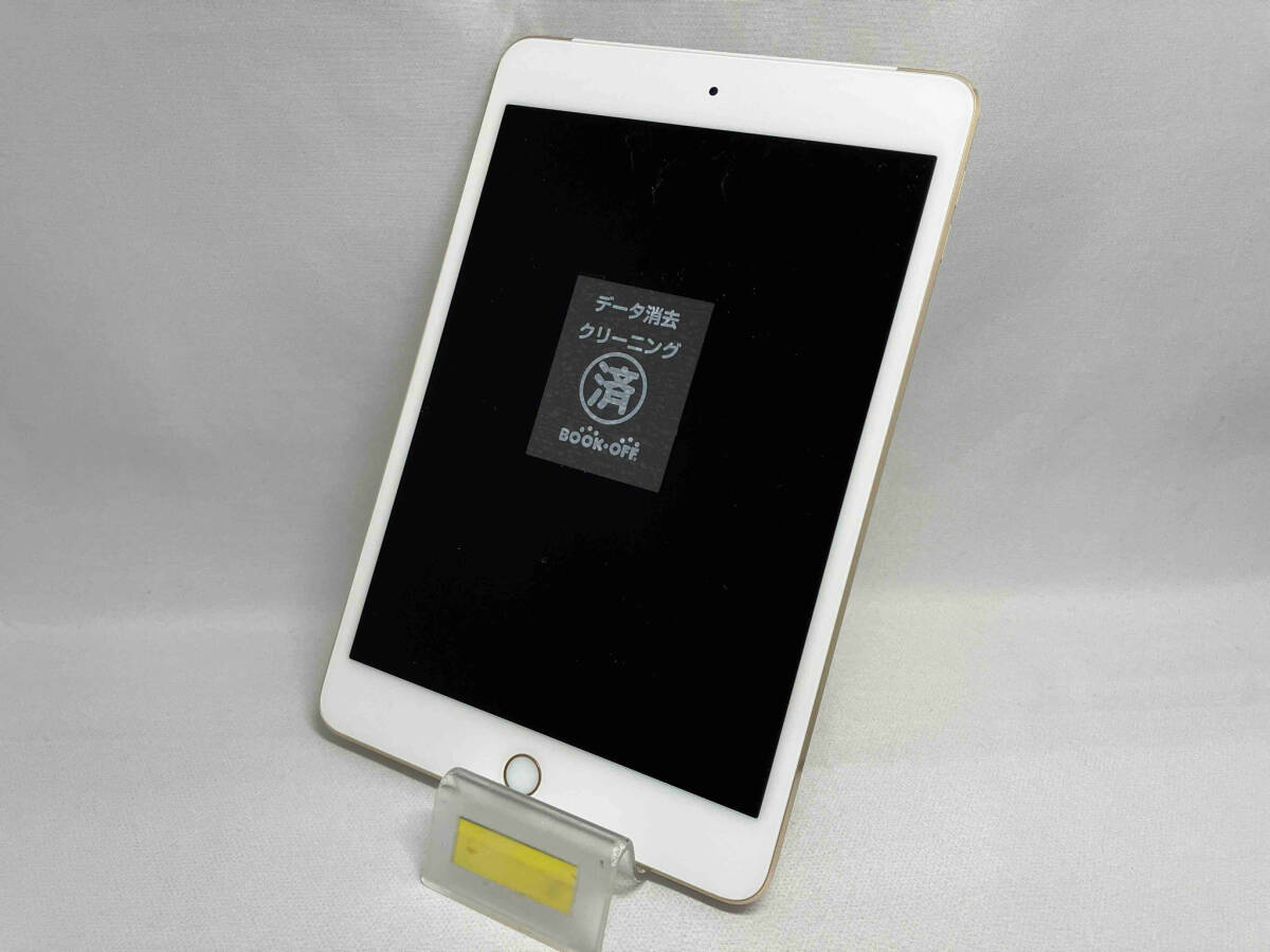 au 【SIMロックなし】MK712J/A iPad mini 4 Wi-Fi+Cellular 16GB ゴールド au_画像2