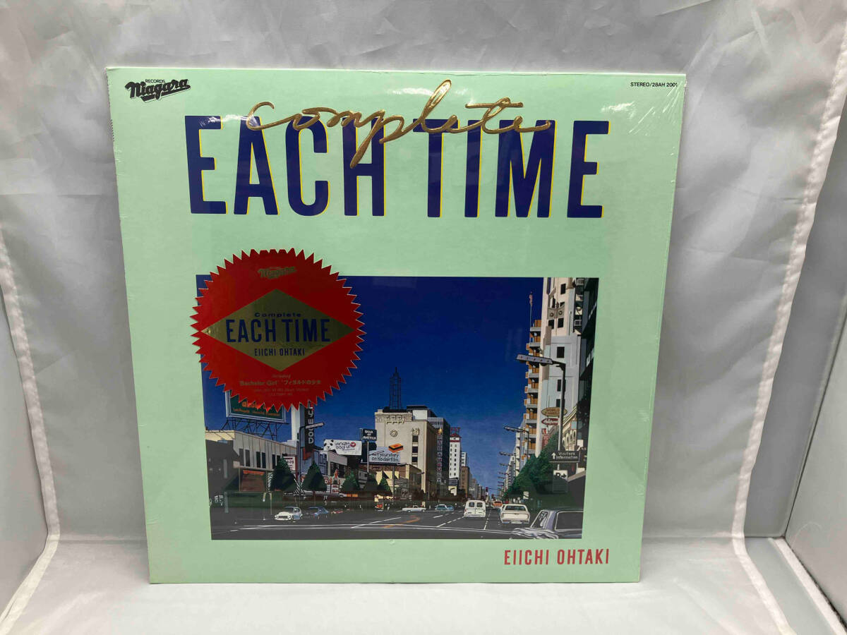 未開封品 大滝詠一(大瀧詠一) 【LP盤】Complete EACH TIME_画像2